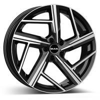 MAK QVATTRO BLK/POL 8x18 5/112 ET50 CB57.1