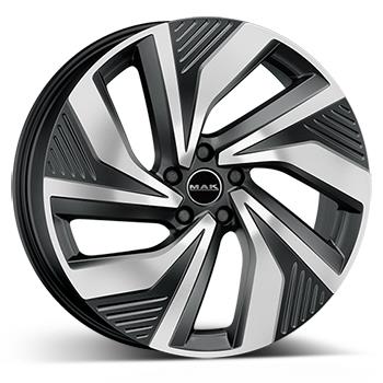 MAK ELECTRA BLK/POL 9x19 5/108 ET53 CB63.4