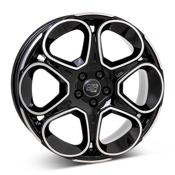 MSW 83 G.BLK/POL 7x17 5/110 ET25 CB65.1