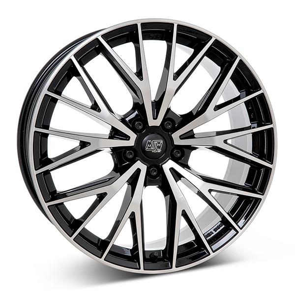 MSW 44 G.BLK/POL 7.5x20 5/114.3 ET35 CB73.1