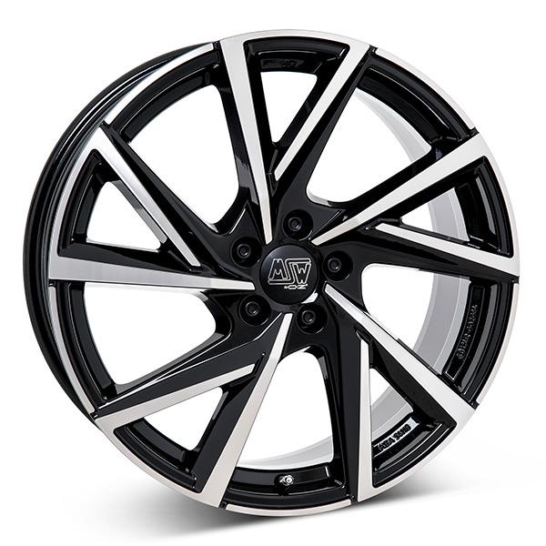 MSW 80 G.BLK/POL 7x17 5/114.3 ET45 CB64.1