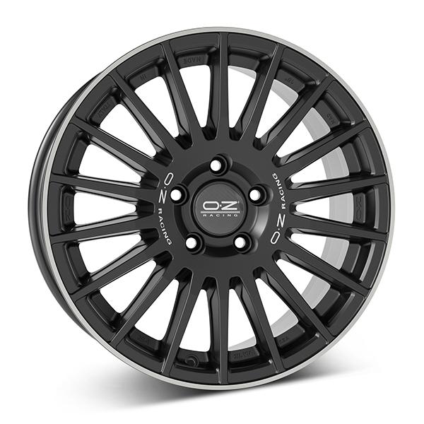 OZ RALLY DESERT M.BLK/POL LIP 8x18 6/139.7 ET25 CB106.1