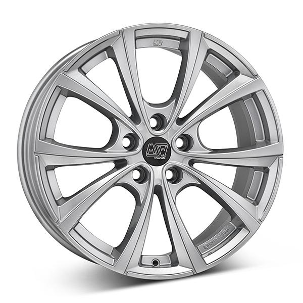 MSW 27T SLV 9.5x20 5/114.3 ET45 CB64.1