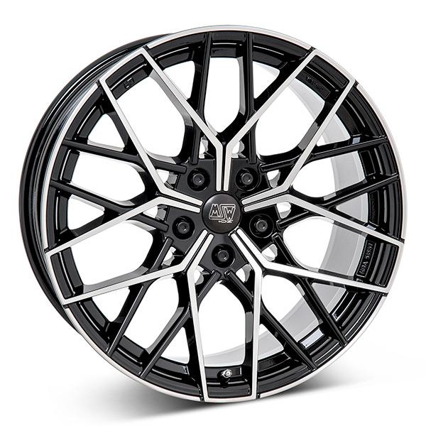 MSW 74 G.BLK/POL 10.5x20 5/112 ET28 CB66.5