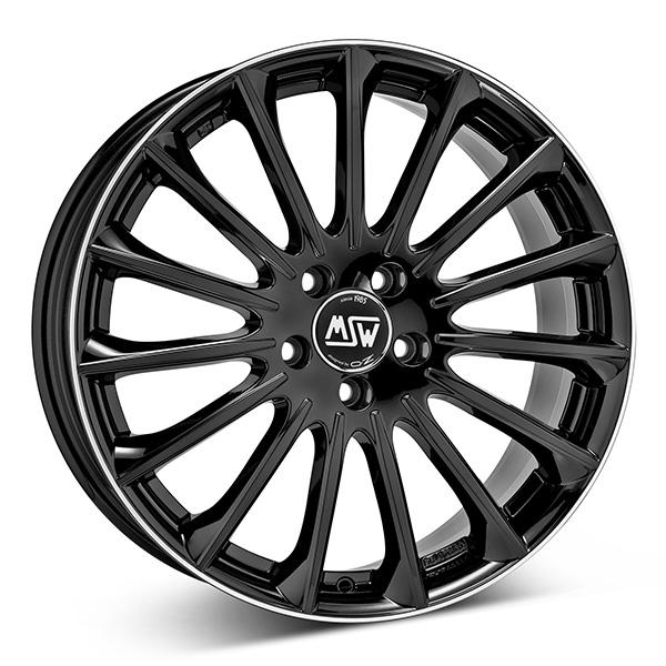 MSW 30 G.BLK POL/LIP 7.5x18 5/112 ET40 CB73.1