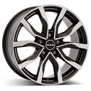 MAK HIGHLANDS BLK/POL 9x21 5/120 ET43.5 CB72.6