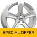MEGA WHEELS LEO SILVER 6x15 4/98 ET35 CB58.1