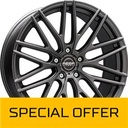 MEGA WHEELS CETUS ANTHRACITE GREY 7.5x17 5/108 ET47 CB63.3