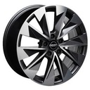 MEGA WHEELS ZENITH ANTHRACITE GREY FRONT POLISHED 9x20 5/112 ET42 CB57.1