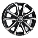 MSW 48 VAN BLK/POL 6.5x16 6/125 ET68 CB74.1