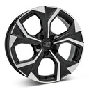MSW 43 G.BLK/POL 8x18 5/112 ET28 CB73.1