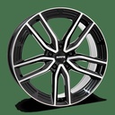 NITRO MOMENTUM FF G.BLK/POL 8x20 5/120 ET43 CB63.3